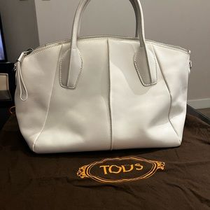 White Tod’s tote in good condition